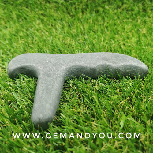 Bian Stone Massage Tool/ Massage Wand T shape 113mm*85mm*12mm