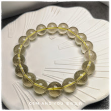 Load image into Gallery viewer, Libyan Gold Tektite Bracelet 12mm 利比亚黄金陨石手链12mm