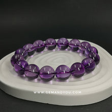 Load image into Gallery viewer, Amethyst Bracelet 13mm AAA