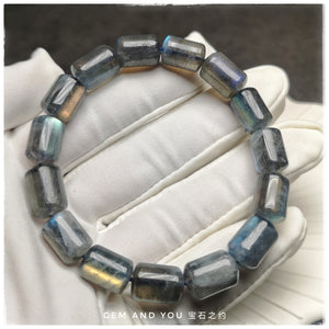 Labradorite Bracelet 9mm拉长石手链9mm