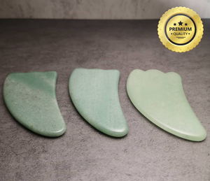 Black Obsidian Gua Sha, Green Adventurine Gua Sha, Rose Quartz  Gua sha, Massage Tool (Gua Sha) 97mm*51mm*6mm