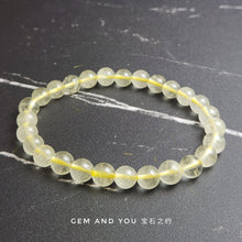 Load image into Gallery viewer, Libyan Gold Tektite Bracelet 7mm 利比亚黄陨石7mm