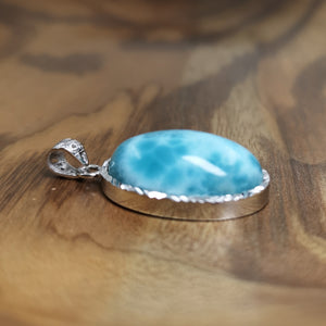 海纹石（拉利玛)(Larimar)吊坠