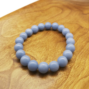 Angelite Bracelet 10mm round