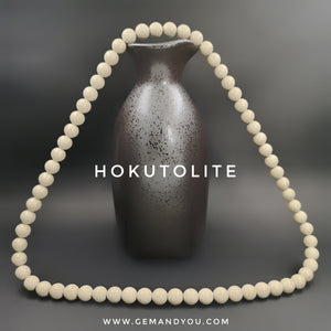 Hokutolite 北投石 项链8mm