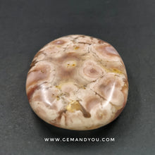 将图片加载到图库查看器中，樱花玛瑙/花玛瑙板抛光81mm*57mm*17mm