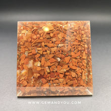 将图片加载到图库查看器中，金字塔/有机石金字塔70mm