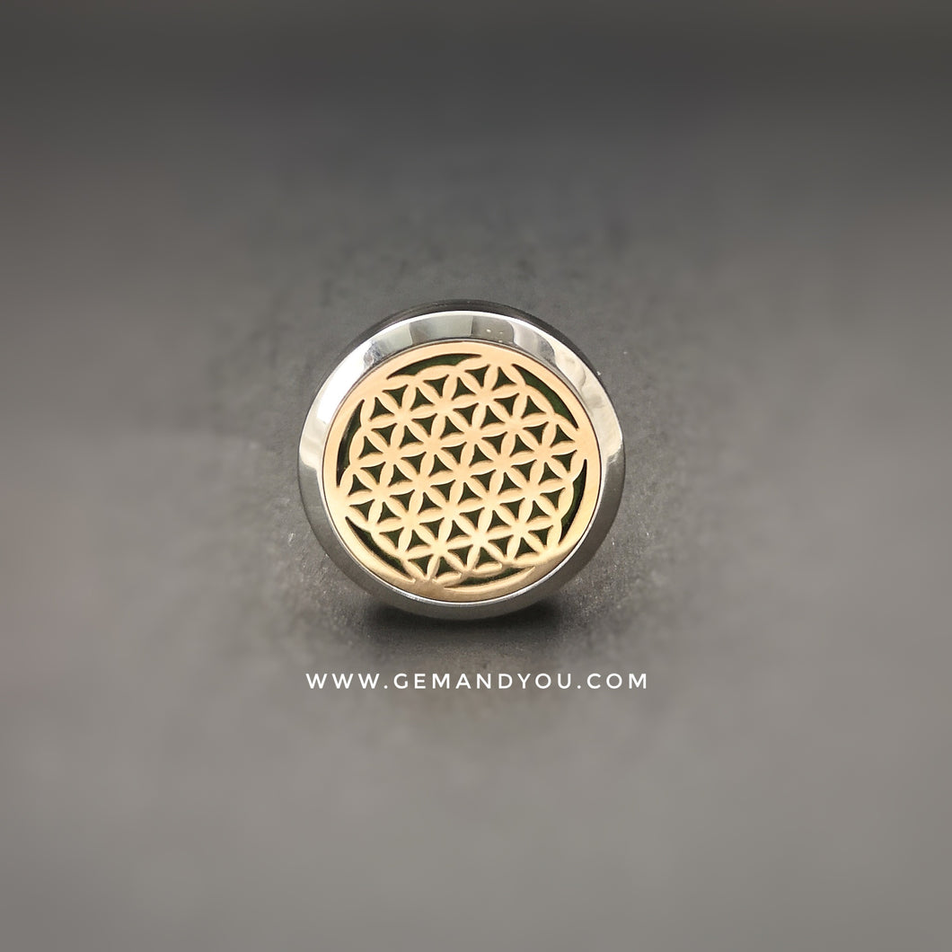 不锈钢汽车吊坠30mm-生命之花30mm-生命之花