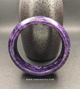 Charoite手镯AAA 59毫米|紫龙晶
