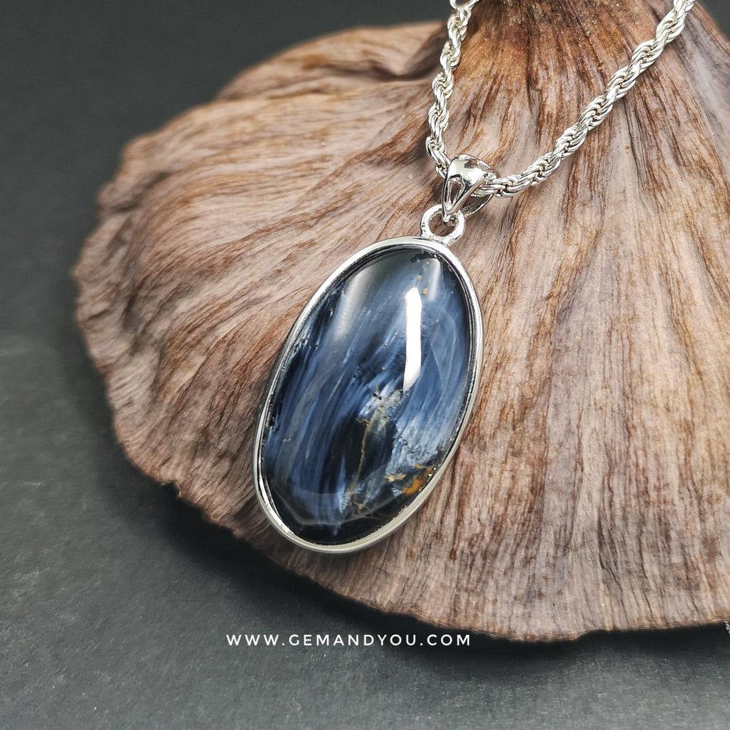 Pietersite 彼得石吊坠27mm*17mm*6mm