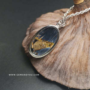 Pietersite 彼得石吊坠27mm*17mm*6mm