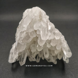 白水晶 水晶簇  81mm*74mm*52mm 原矿 矿石