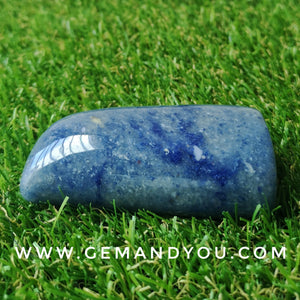 蓝水晶抛光80mm*41mm*30mm