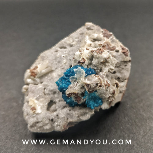 Cavansite 原矿 原石 矿石 62mm*50mm*35mm