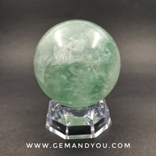 Load image into Gallery viewer, Green Fluorite Ball/Sphere D:62mm
