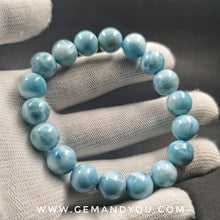 Load image into Gallery viewer, Larimar Bracelet 11mm