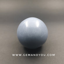 Load image into Gallery viewer, Angelite Sphere / Ball 45mm