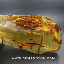 Load image into Gallery viewer, Amber Polished 183mm*73mm*30mm 191gram