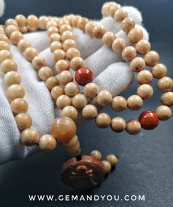 Powerful Energy SamRoiYod 8mm108-beads Necklace 龙宫舍利