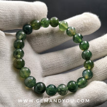 Load image into Gallery viewer, Moss Agate Bracelet 8mm