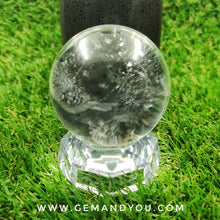 Load image into Gallery viewer, Clear Quartz Ball/Sphere 55mm