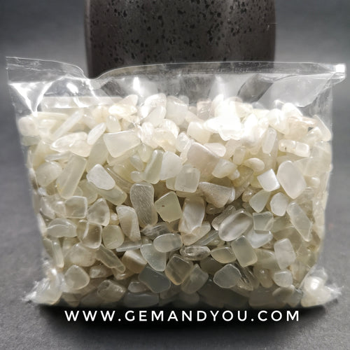 Moon Stone /moonstone polished chips pack (200grams)