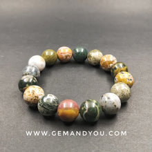 Load image into Gallery viewer, Ocean Jasper Bracelet 13mm