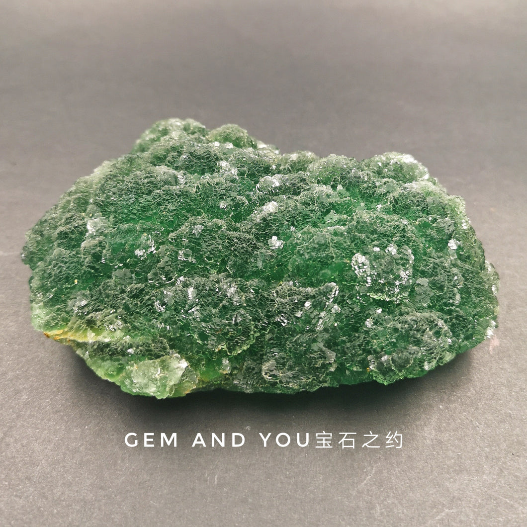 Green Fluorite Specimen/Raw 105mm*73mm*33mm