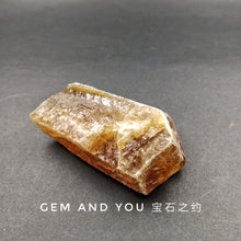 Load image into Gallery viewer, Golden Honey Calcite Raw Specimen 76mm*43mm*30mm