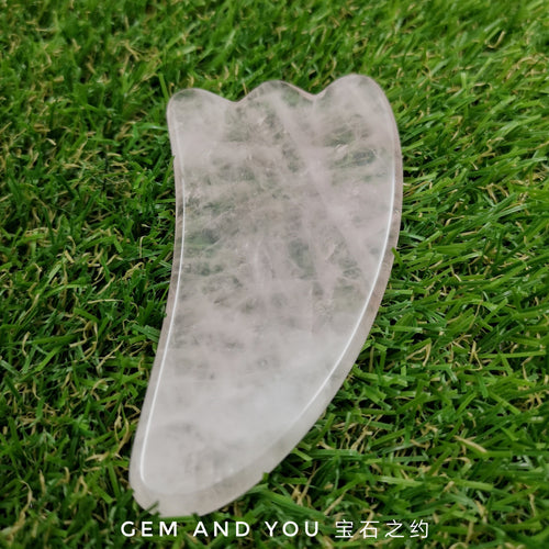 Rose Quartz Gua Sha Tool 97mm*50mm*6mm