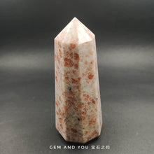 Load image into Gallery viewer, Sun Stone Polished Point 107mm*40mm