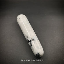 Load image into Gallery viewer, Moon Stone Healing Tool/Massage Wand 104mm*(D:18-24mm)