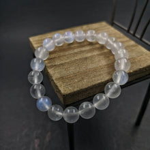 Load image into Gallery viewer, Rainbow Moon Stone Bracelet 8mm