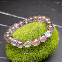 Load image into Gallery viewer, Super 7 crystal bracelet 9mm