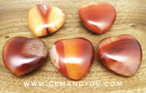 Carnelian Heart 红玉髓心型