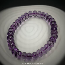 Load image into Gallery viewer, Amethyst bracelet AAA abacus  9mm