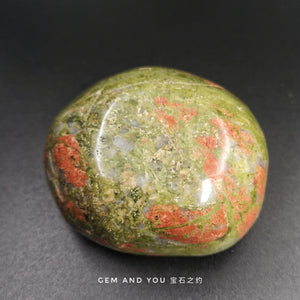 Unakite Polished 70mm*62mm*35mm*