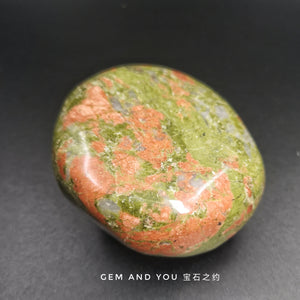 Unakite Polished 70mm*62mm*35mm*