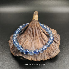 Load image into Gallery viewer, Aquamarine Bracelet 7mm