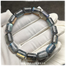 Load image into Gallery viewer, Labradorite Bracelet 9mm拉长石手链9mm