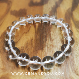 Clear Quartz Bracelet 10mm