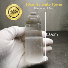 Load image into Gallery viewer, Selenite Tower 6cm 10cm 15cm 20cm