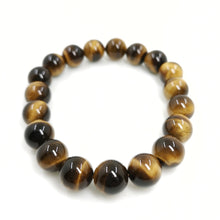Load image into Gallery viewer, Yellow Tiger Eye Bracelet 10mm AAA