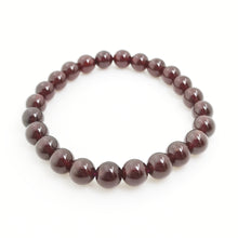 Load image into Gallery viewer, Red Garnet Bracelet 7mm