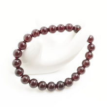 Load image into Gallery viewer, Red Garnet Bracelet 7mm