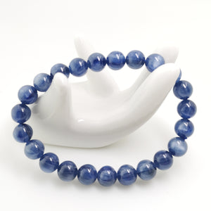 Blue Kyanite Bracelet 8mm