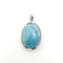Load image into Gallery viewer, Larimar Pendant 2cm*2.8cm