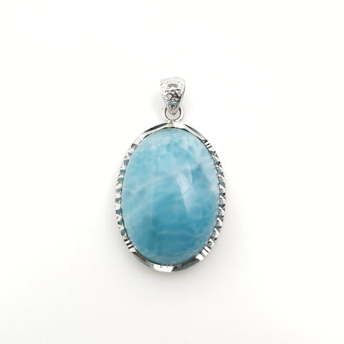 Larimar Pendant 2cm*2.8cm