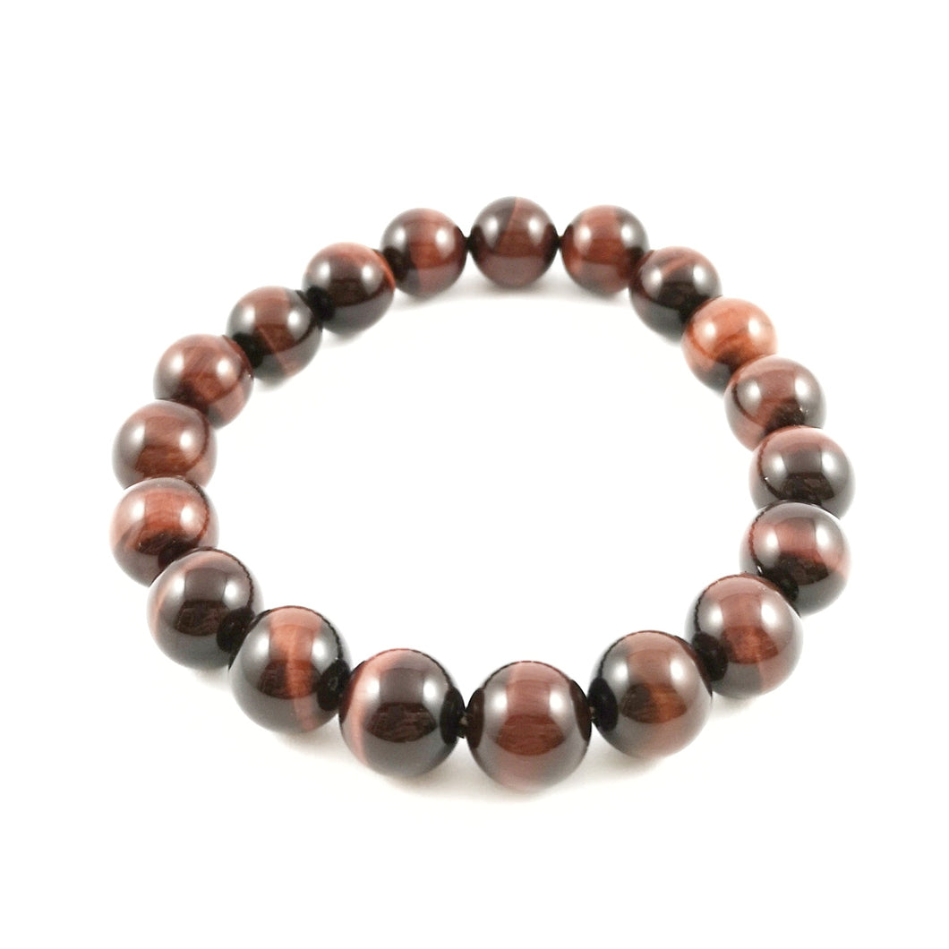 Red Tiger Eye Bracelet 10mm