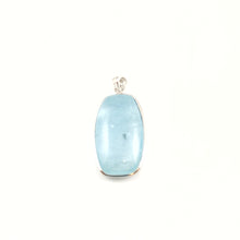 Load image into Gallery viewer, Aquamarine Pendant 18mm*29mm